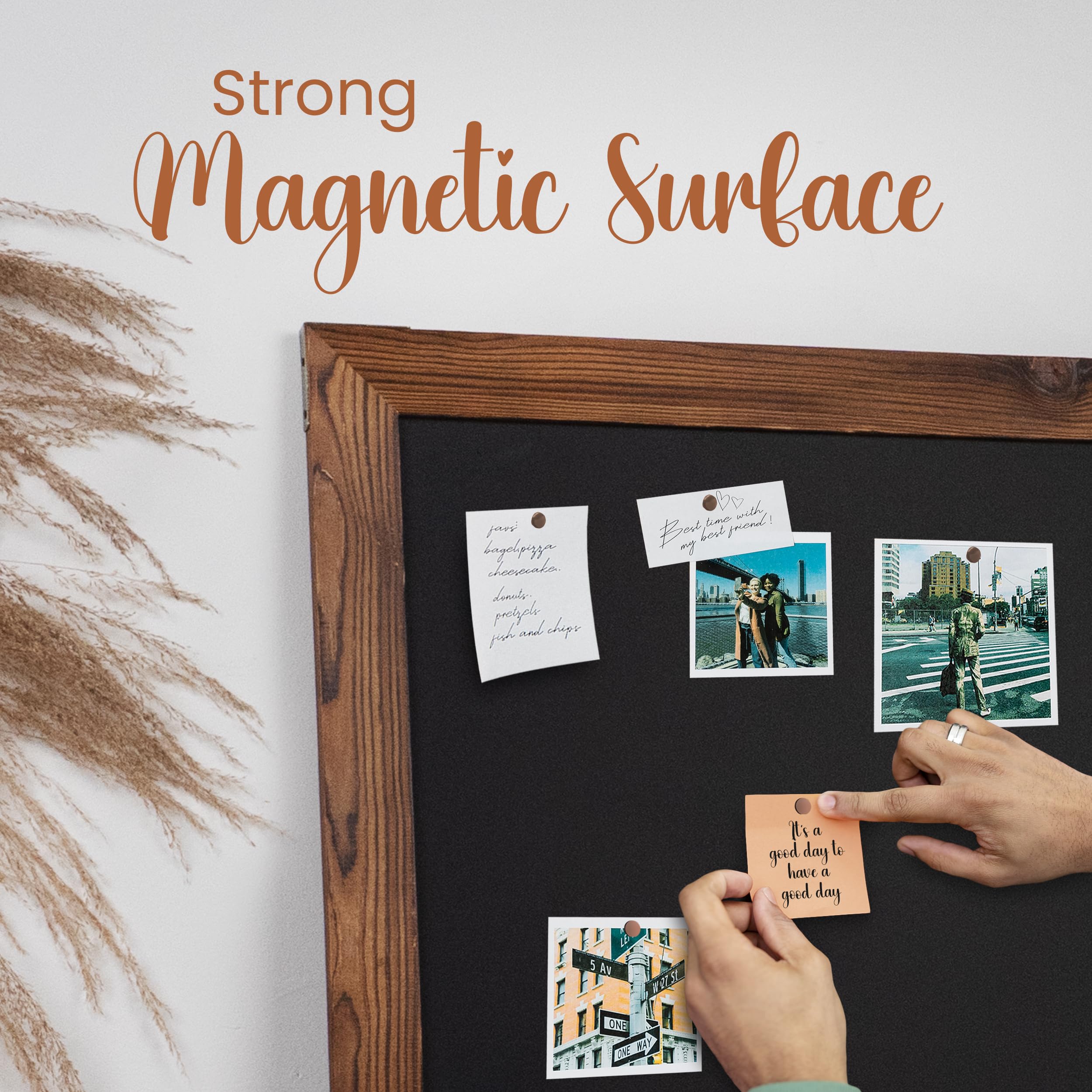 Amazon | Loddie Doddie マグネット黒板サイン - 20 x 30インチ 素朴な